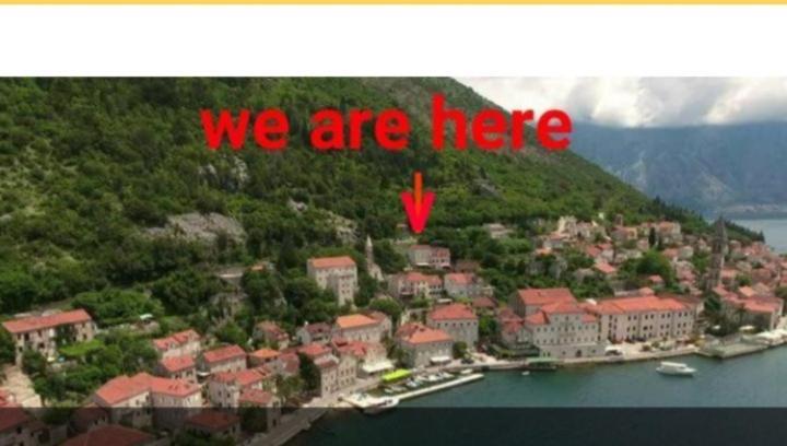 Bellavistazmukic Guesthouse Perast Exteriör bild